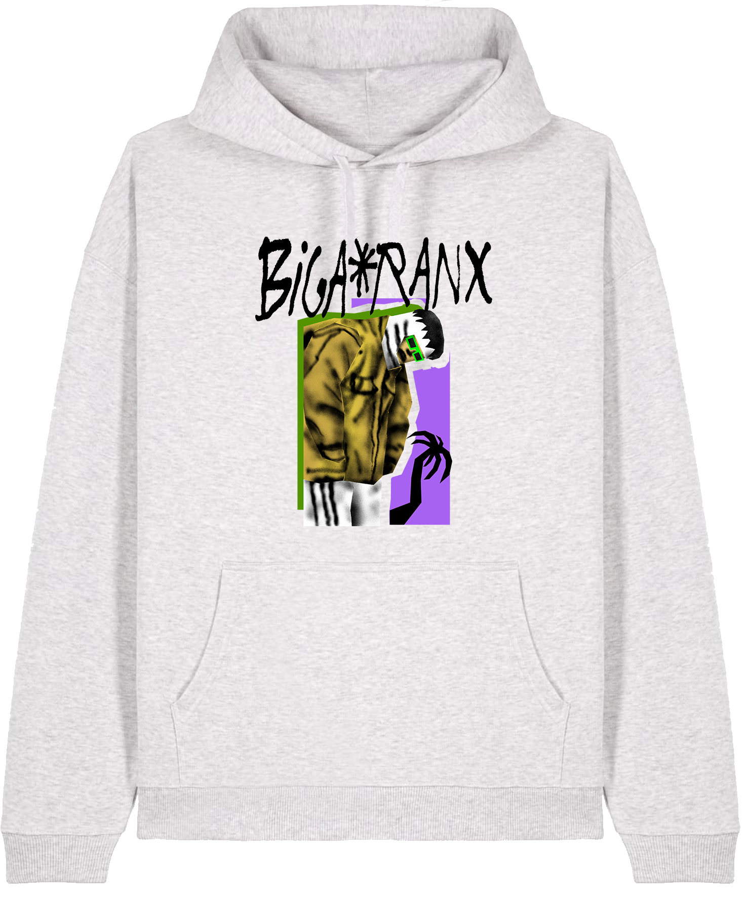 Hoodie Biga*Ranx Gris