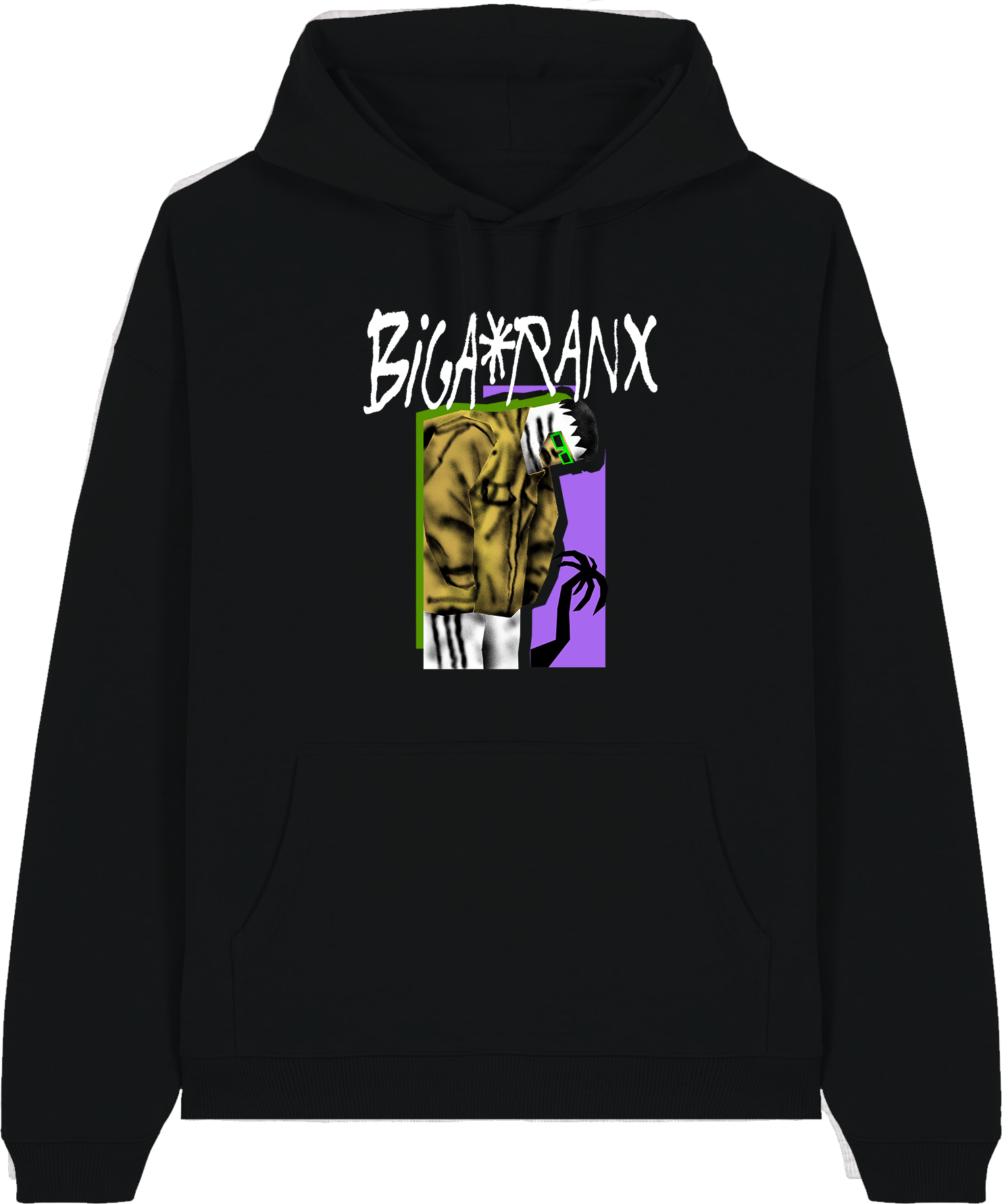 Hoodie BIGA*RANX – Noir